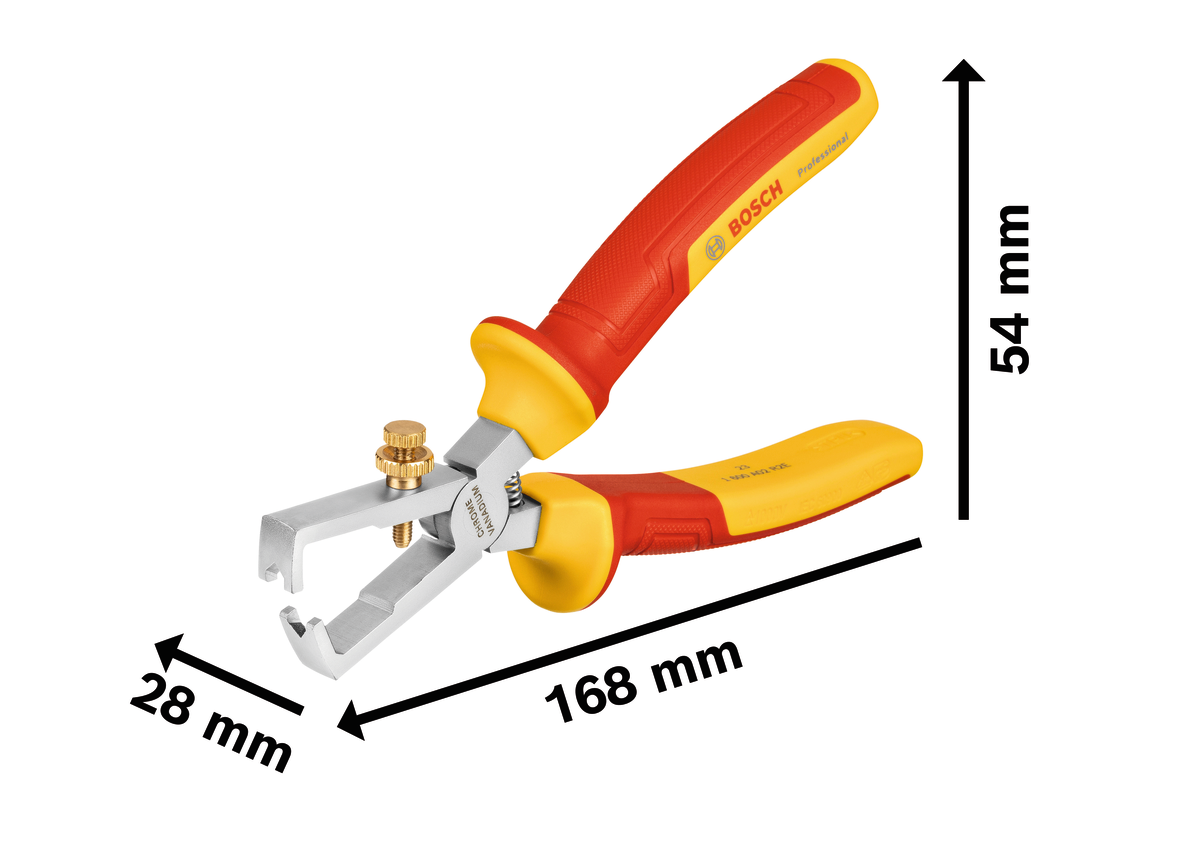 專業 VDE 萬用剝線鉗 160 mm