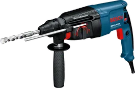 Bosch GBH 2-26 DRE rotary hammer drill with side handle.