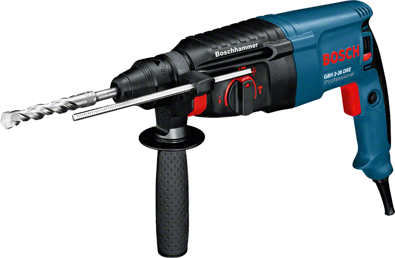 BoschGBH 2-26 DRE 旋轉錘鑽，帶側柄。.