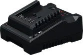 Bosch 18V-40 電池充電器，附狀態指示燈。
