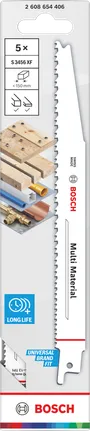 Bosch多材質 S 3456 XF 雙金屬鋸片套裝。