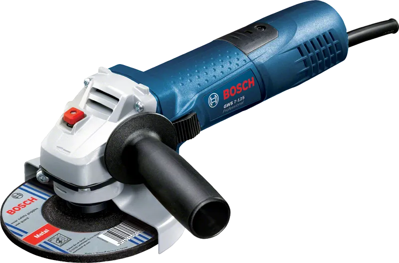 Bosch 7-125 角磨機，附 125 毫米圓盤。.